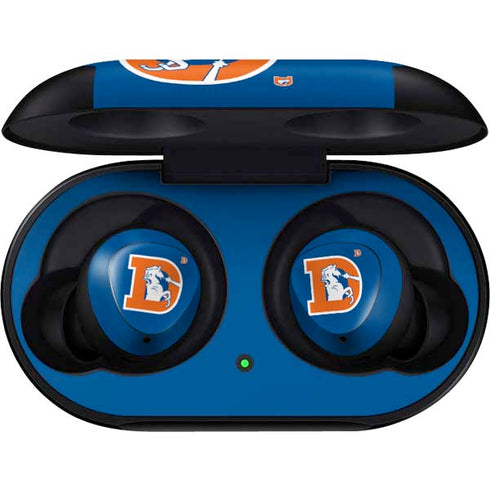 NFL Denver Broncos Retro Logo Galaxy Buds Skin