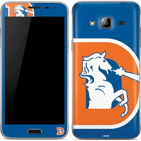 NFL Denver Broncos Retro Logo Galaxy J3 Skin