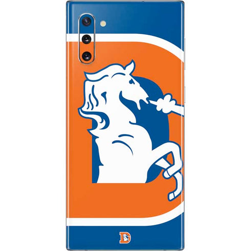 NFL Denver Broncos Retro Logo Galaxy Note 10 Skin