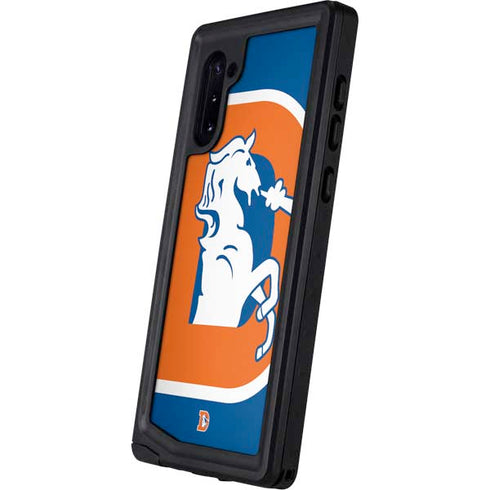 NFL Denver Broncos Retro Logo Galaxy Note 10 Waterproof Case