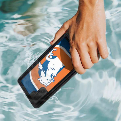 NFL Denver Broncos Retro Logo Galaxy Note 10 Waterproof Case