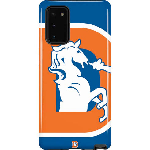 NFL Denver Broncos Retro Logo Galaxy Note20 5G Pro Case