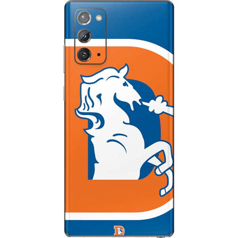 NFL Denver Broncos Retro Logo Galaxy Note20 5G Skin