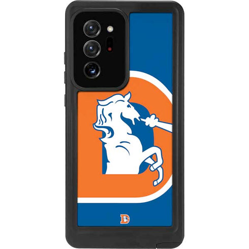 NFL Denver Broncos Retro Logo Galaxy Note20 Ultra 5G Waterproof Case