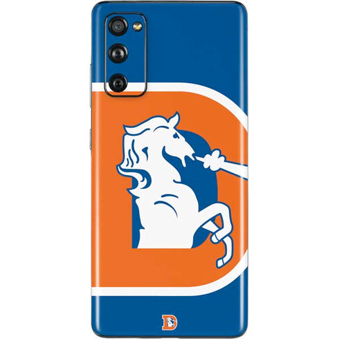NFL Denver Broncos Retro Logo Galaxy S20 Fan Edition Skin