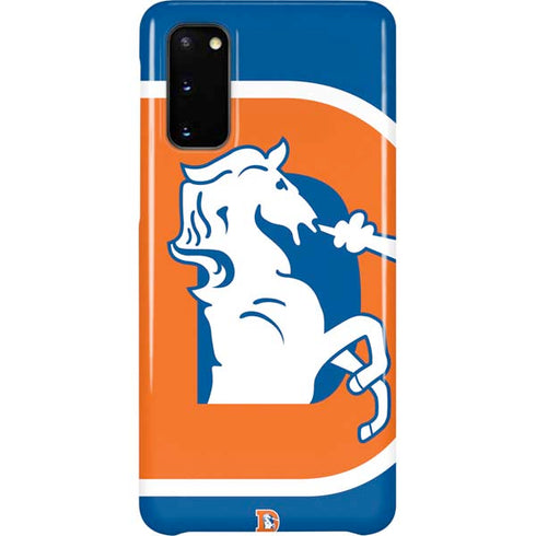 NFL Denver Broncos Retro Logo Galaxy S20 Lite Case