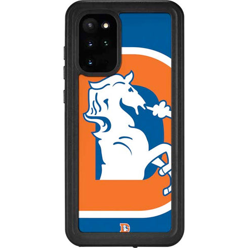 NFL Denver Broncos Retro Logo Galaxy S20 Plus Waterproof Case