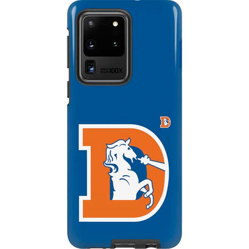 NFL Denver Broncos Retro Logo Galaxy S20 Ultra 5G Pro Case