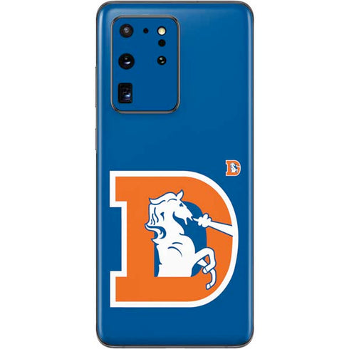 NFL Denver Broncos Retro Logo Galaxy S20 Ultra 5G Skin