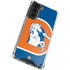 NFL Denver Broncos Retro Logo Galaxy S21 5G Clear Case