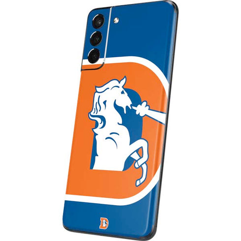 NFL Denver Broncos Retro Logo Galaxy S21 5G Skin