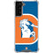 NFL Denver Broncos Retro Logo Galaxy S21 Plus 5G Clear Case