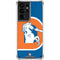 NFL Denver Broncos Retro Logo Galaxy S21 Ultra 5G Clear Case