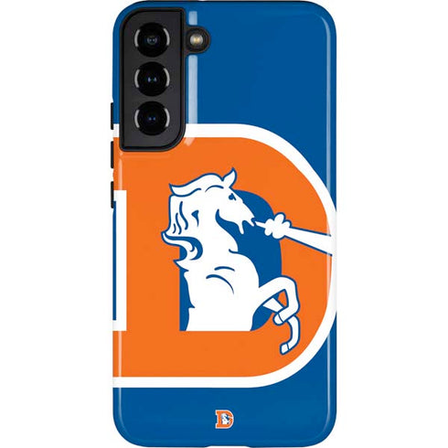 NFL Denver Broncos Retro Logo Galaxy S22 Plus Pro Case