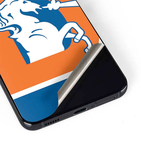 NFL Denver Broncos Retro Logo Galaxy S22 Plus Skin