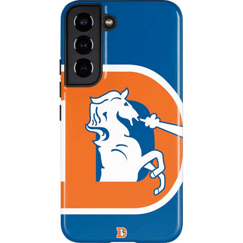 NFL Denver Broncos Retro Logo Galaxy S22 Pro Case