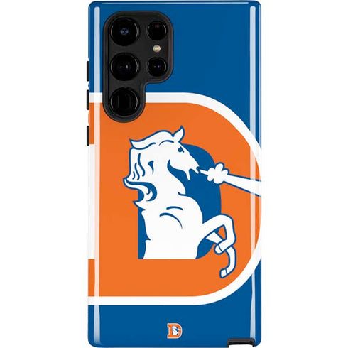 NFL Denver Broncos Retro Logo Galaxy S22 Ultra Pro Case