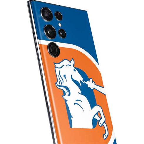 NFL Denver Broncos Retro Logo Galaxy S22 Ultra Skin