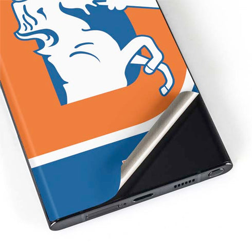 NFL Denver Broncos Retro Logo Galaxy S22 Ultra Skin