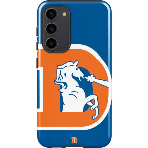 NFL Denver Broncos Retro Logo Galaxy S23 Plus Pro Case