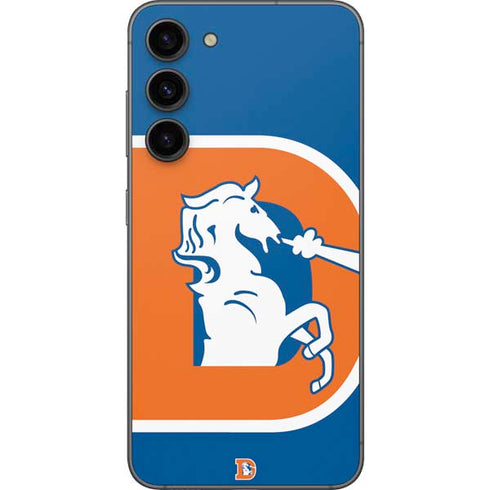 NFL Denver Broncos Retro Logo Galaxy S23 Plus Skin