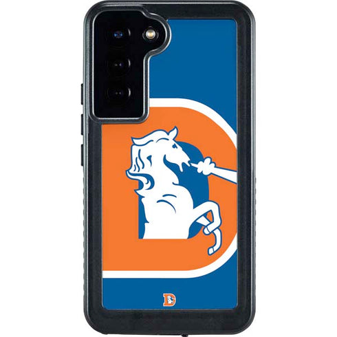NFL Denver Broncos Retro Logo Galaxy S23 Plus Waterproof Case