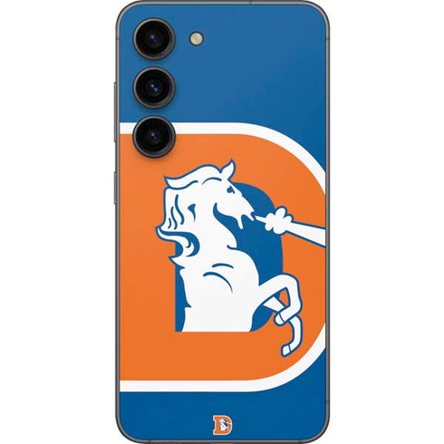 NFL Denver Broncos Retro Logo Galaxy S23 Skin