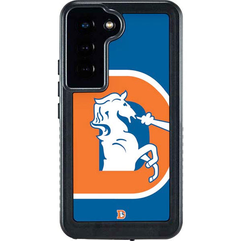 NFL Denver Broncos Retro Logo Galaxy S23 Waterproof Case