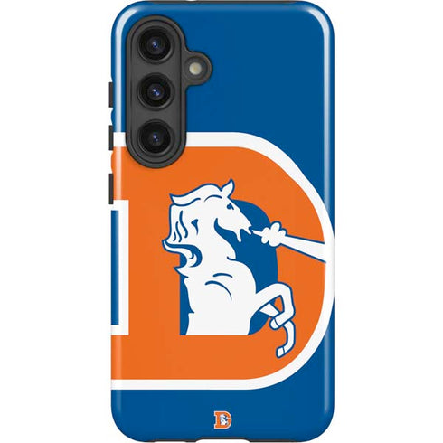 NFL Denver Broncos Retro Logo Galaxy S24 Impact Case