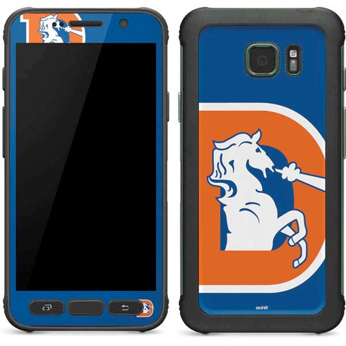 NFL Denver Broncos Retro Logo Galaxy S7 Active Skin