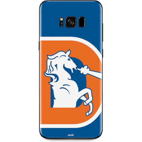 NFL Denver Broncos Retro Logo Galaxy S8 Plus Skin