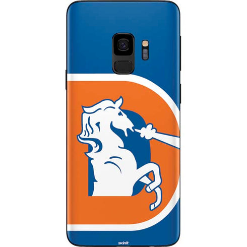 NFL Denver Broncos Retro Logo Galaxy S9 Skin