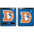 NFL Denver Broncos Retro Logo Galaxy Z Flip Skin