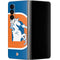 NFL Denver Broncos Retro Logo Galaxy Z Fold4 5G Skin