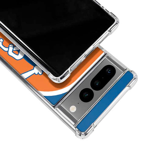 NFL Denver Broncos Retro Logo Google Pixel 7 Pro Clear Case