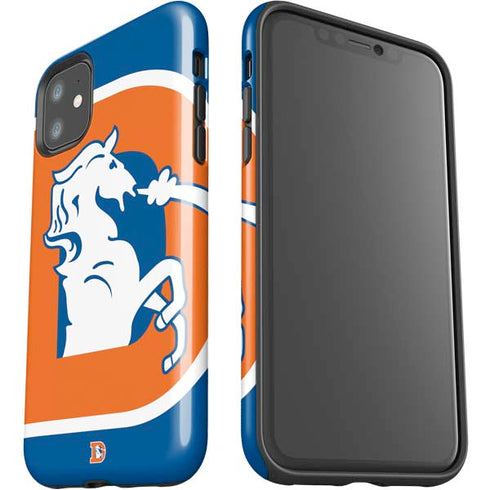 NFL Denver Broncos Retro Logo iPhone 11 Impact Case
