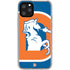 NFL Denver Broncos Retro Logo iPhone 11 Pro Clear Case