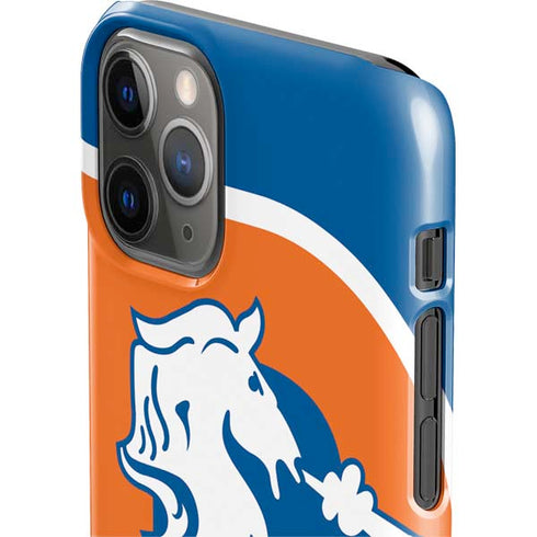 NFL Denver Broncos Retro Logo iPhone 11 Pro Lite Case