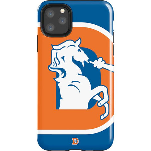 NFL Denver Broncos Retro Logo iPhone 11 Pro Max Impact Case