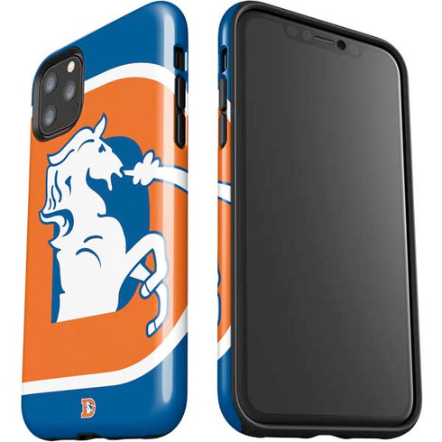NFL Denver Broncos Retro Logo iPhone 11 Pro Max Impact Case