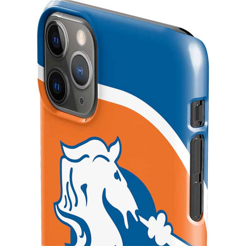 NFL Denver Broncos Retro Logo iPhone 11 Pro Max Lite Case