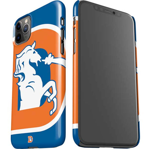 NFL Denver Broncos Retro Logo iPhone 11 Pro Max Lite Case