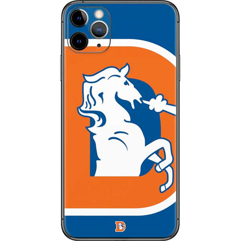 NFL Denver Broncos Retro Logo iPhone 11 Pro Max Skin