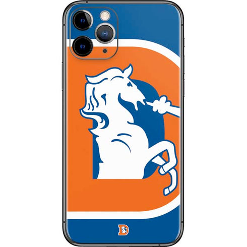 NFL Denver Broncos Retro Logo iPhone 11 Pro Skin