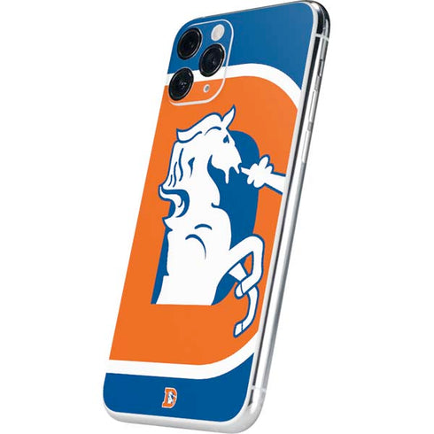 NFL Denver Broncos Retro Logo iPhone 11 Pro Skin