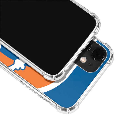 NFL Denver Broncos Retro Logo iPhone 12 Clear Case