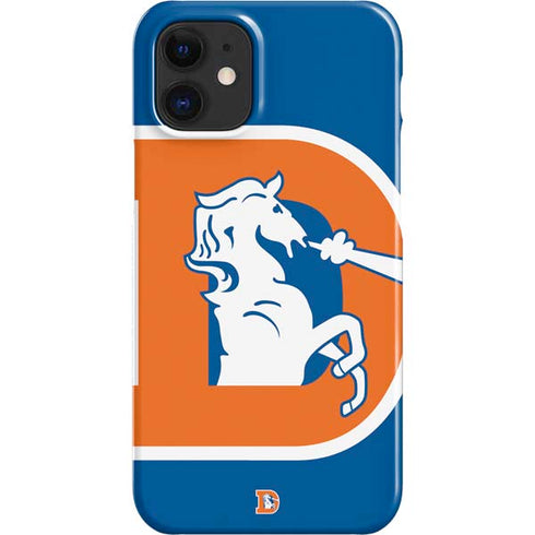 NFL Denver Broncos Retro Logo iPhone 12 Mini Lite Case