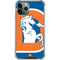 NFL Denver Broncos Retro Logo iPhone 12 Pro Clear Case