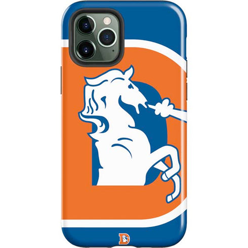 NFL Denver Broncos Retro Logo iPhone 12 Pro Impact Case
