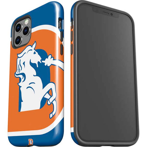 NFL Denver Broncos Retro Logo iPhone 12 Pro Max Impact Case